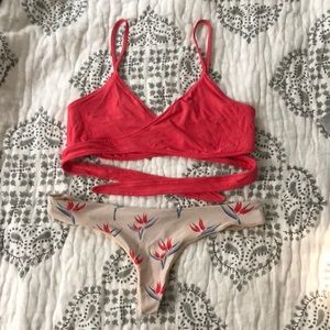 Acacia Hookipa bottoms, LSpace top size small